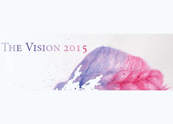 A sneak peak of the cover of this years Vision!