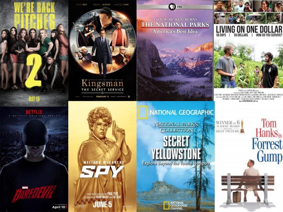 The Dials Summer 2015 movie selections. All images courtesy of IMDb.