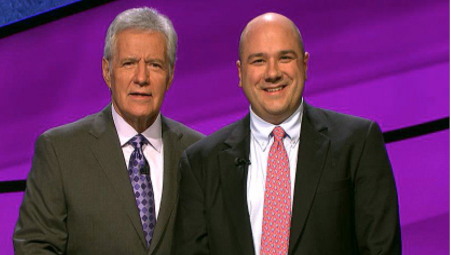 Hackley’s Upper School Director Andy King was a contestant on two episodes of Jeopardy! last summer. He won his first episode, taking home $20,200.