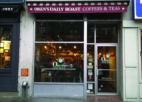 Oren's Daily roast, with its signature striped awning, is dotted throughout the city.
