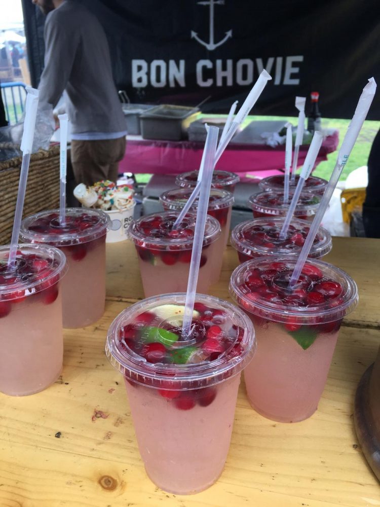 Cranberry Limeade from Bon Chovie