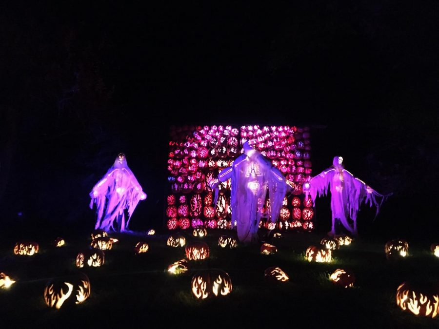The famous Pumpkin Blaze at Van Cortlandt Manor in Croton-on-Hudson attracts thousands of visitors every fall season. 