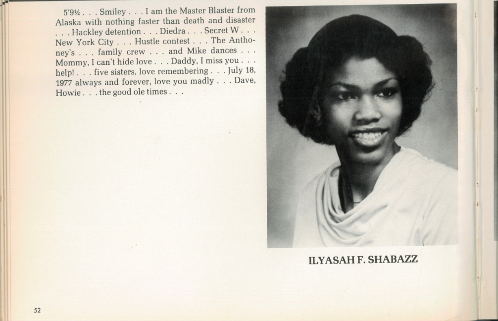 Ilyasah Shabazz, alumna, author, and daughter of Malcolm X, reflects on ...