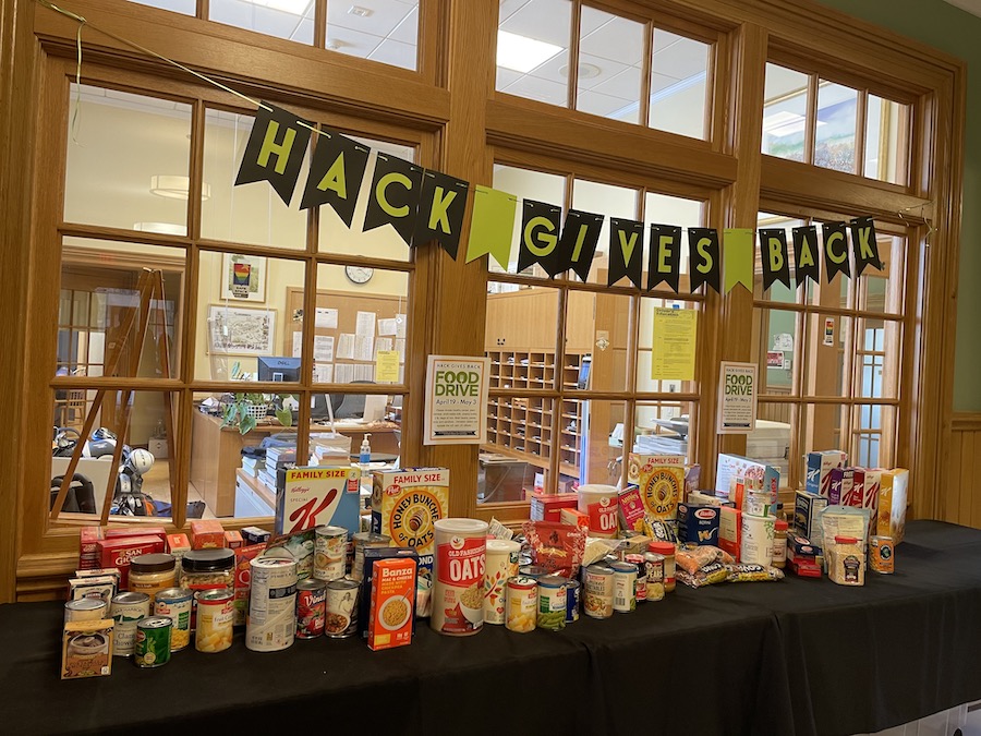 To participate in the Spring Food Drive, there is a collection table outside of Ms. Coy’s office. The last day to donate is on Monday, May 17th. Lets donate healthy!