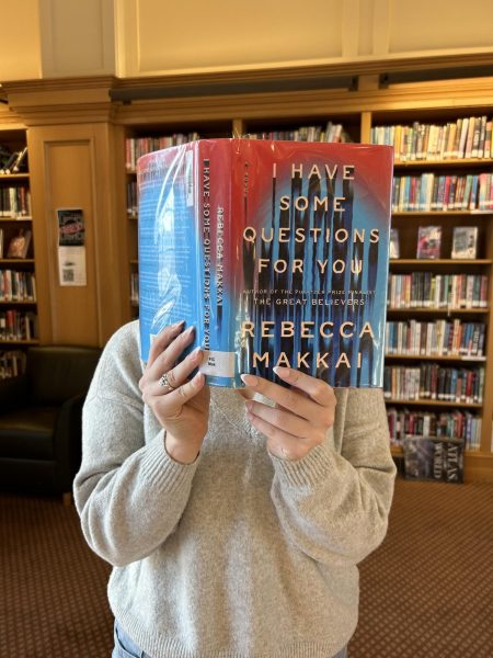 The novel "I Have Some Question For You" by Rebecca Makkai was a popular book that one of the book groups read. All of the book circles had novels of all different genres and opened many discussions for the students to have. 