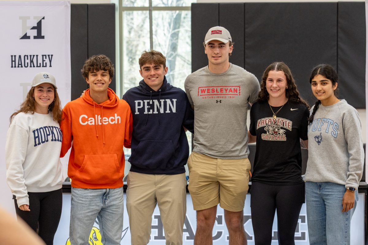 Hackley athletes ink their futures at Signing Day