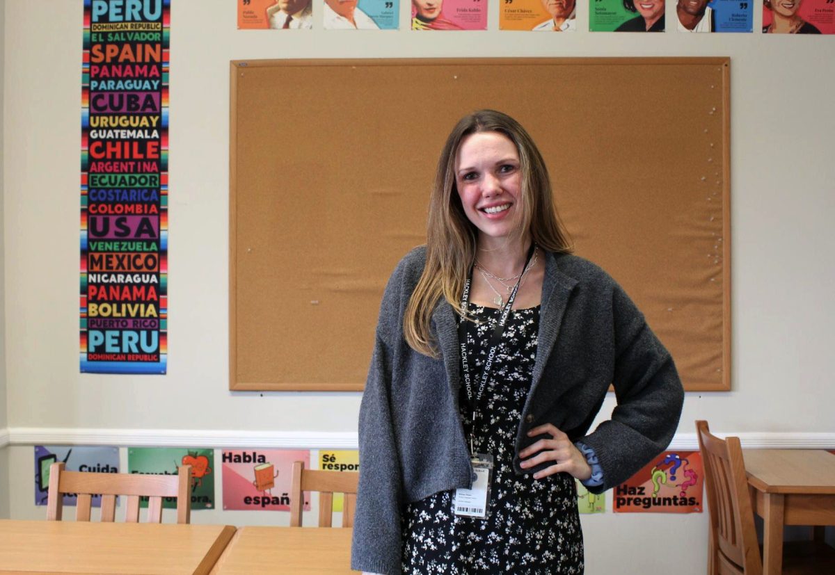 Ms. Hooper started her new role on the Hilltop in April, and currently teaches Advanced Placement Spanish and Post-AP Spanish Level II. She is excited to continue being involved with the Hackley community. “It’s been really cool to see just how kind and welcoming everybody has been," said Ms. Hooper. 