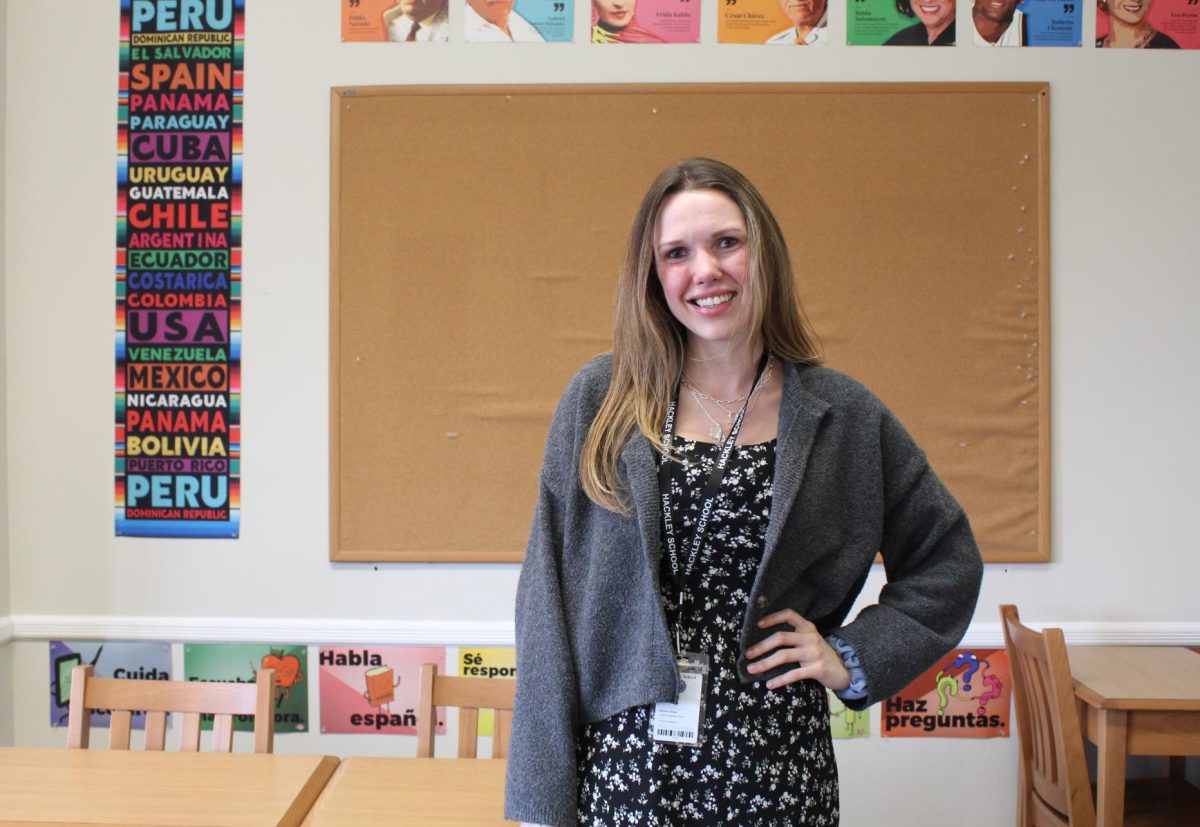 Ms. Hooper started her new role on the Hilltop in April, and currently teaches Advanced Placement Spanish and Post-AP Spanish Level II. She is excited to continue being involved with the Hackley community. “It’s been really cool to see just how kind and welcoming everybody has been," said Ms. Hooper.