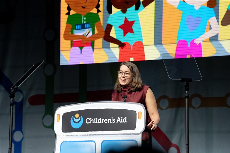CEO and President of Children's Aid, Phoebe Boyer, works on the legal side of the non-profit organization. Seeing the programs in motion motivates her to keep working on the difficult logistics. "My one of my favorite things is seeing our programs in action, which I don't get to do enough. It is what fuels me to do all the things that I might not like doing as much,"  Ms. Boyer said.
(Photo courtesy of Children's Aid)