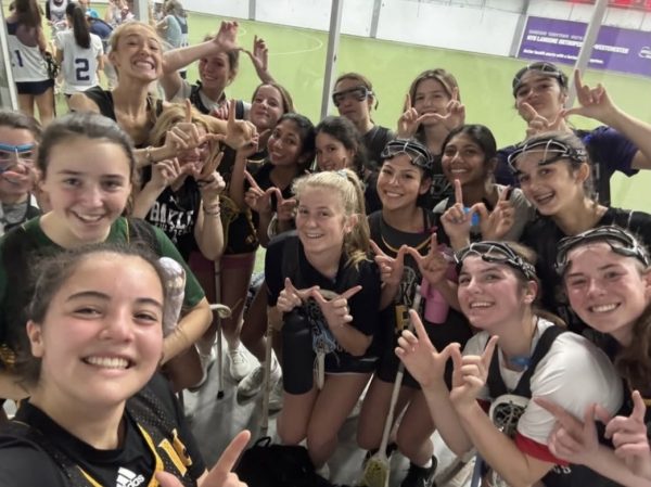 Winter League Lacrosse is a helpful program that allows players to practice outside of the regular season. While the goal is development over competition, everyone was very excited about the win.
